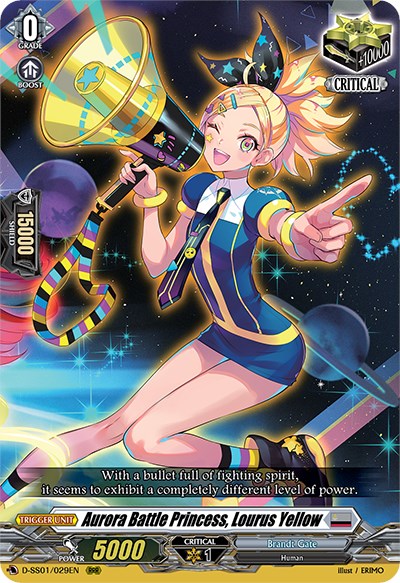 Image of Aurora Battle Princess, Lourus Yellow (D-SS01/029EN) [Festival Collection 2021]