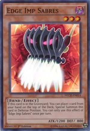 Image of Edge Imp Sabres [NECH-EN014] Super Rare