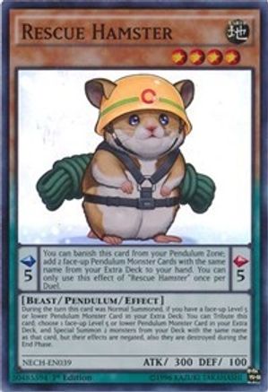 Image of Rescue Hamster [NECH-EN039] Super Rare