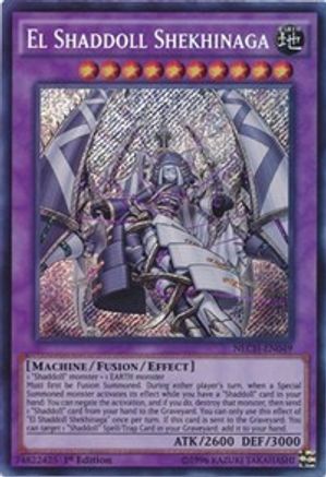 Image of El Shaddoll Shekhinaga [NECH-EN049] Secret Rare