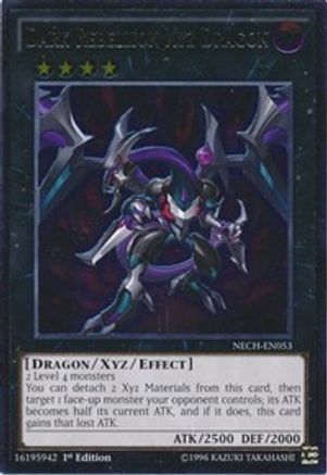 Image of Dark Rebellion Xyz Dragon [NECH-EN053] Ultimate Rare