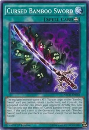 Image of Cursed Bamboo Sword [NECH-EN068] Common