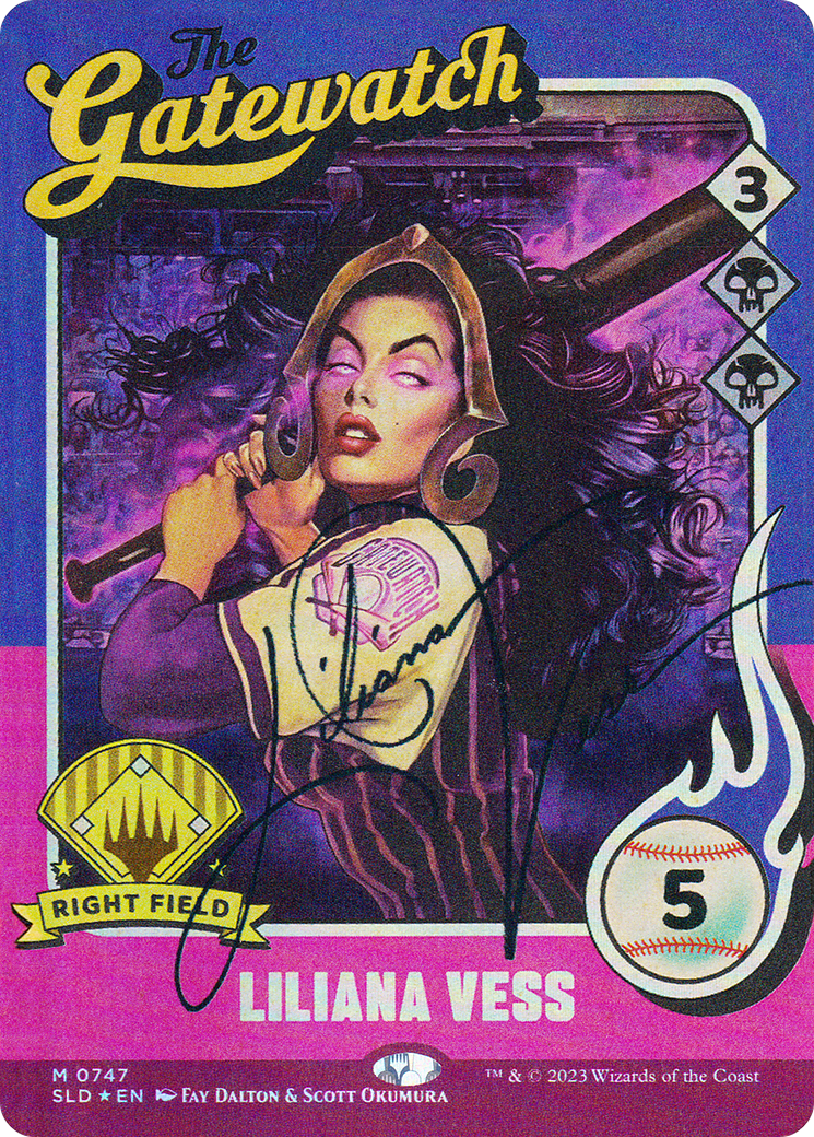 Image of Liliana Vess (747) (Autographed) [Secret Lair Drop Series]
