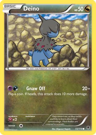 Image of Deino (72/119) [XY: Phantom Forces]