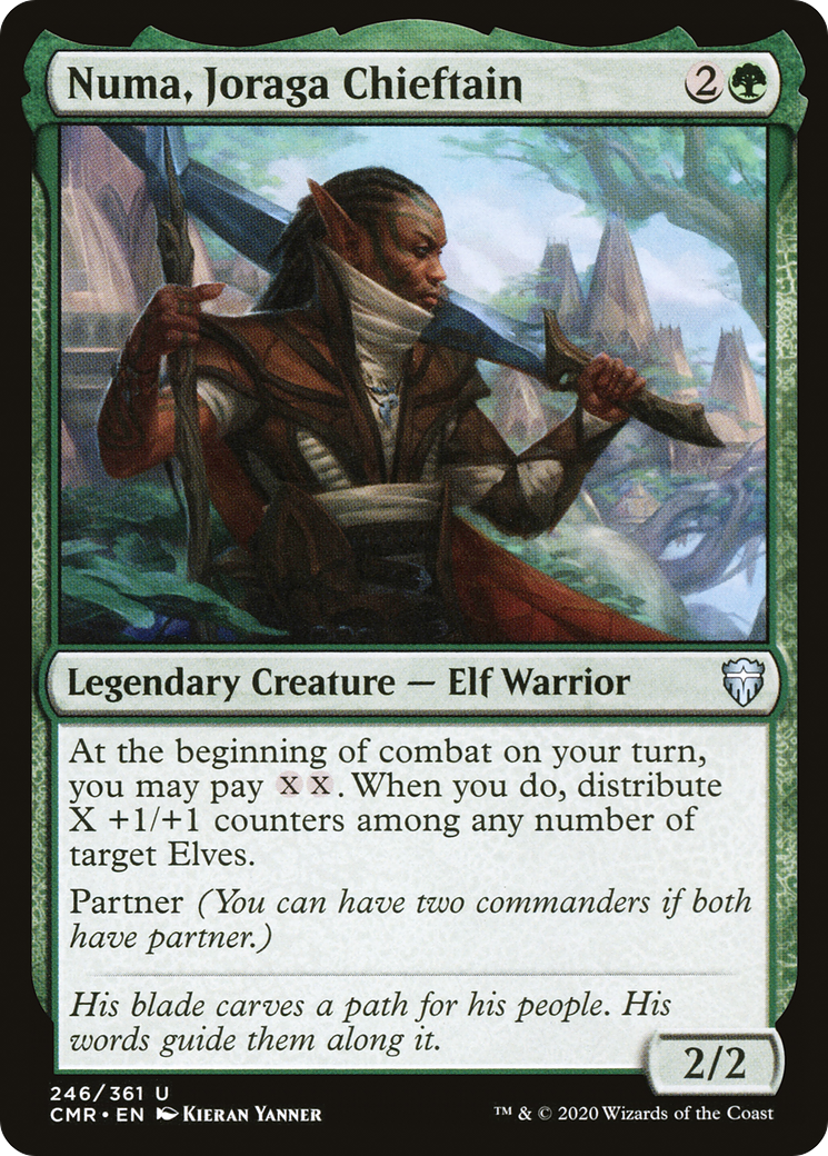 Image of Numa, Joraga Chieftain [Commander Legends]