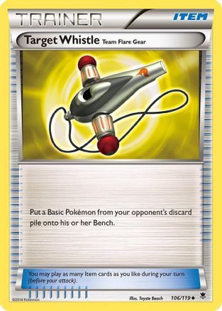 Image of Target Whistle Team Flare Gear (106/119) [XY: Phantom Forces]