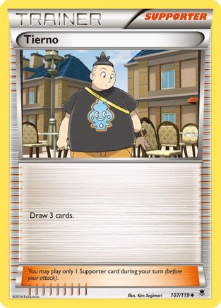 Image of Tierno (107/119) [XY: Phantom Forces]
