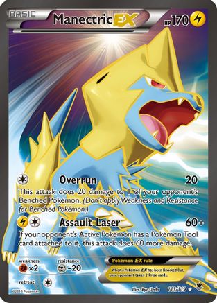 Image of Manectric EX (113/119) [XY: Phantom Forces]