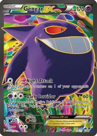 Image of Gengar EX (114/119) [XY: Phantom Forces]