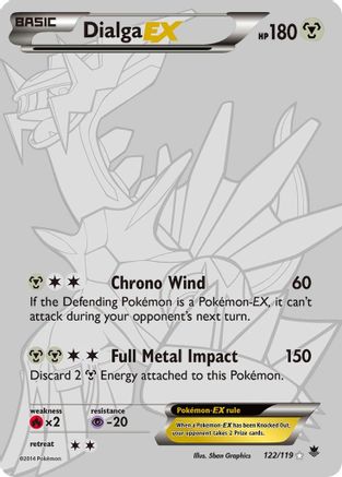 Image of Dialga EX (122/119) [XY: Phantom Forces]