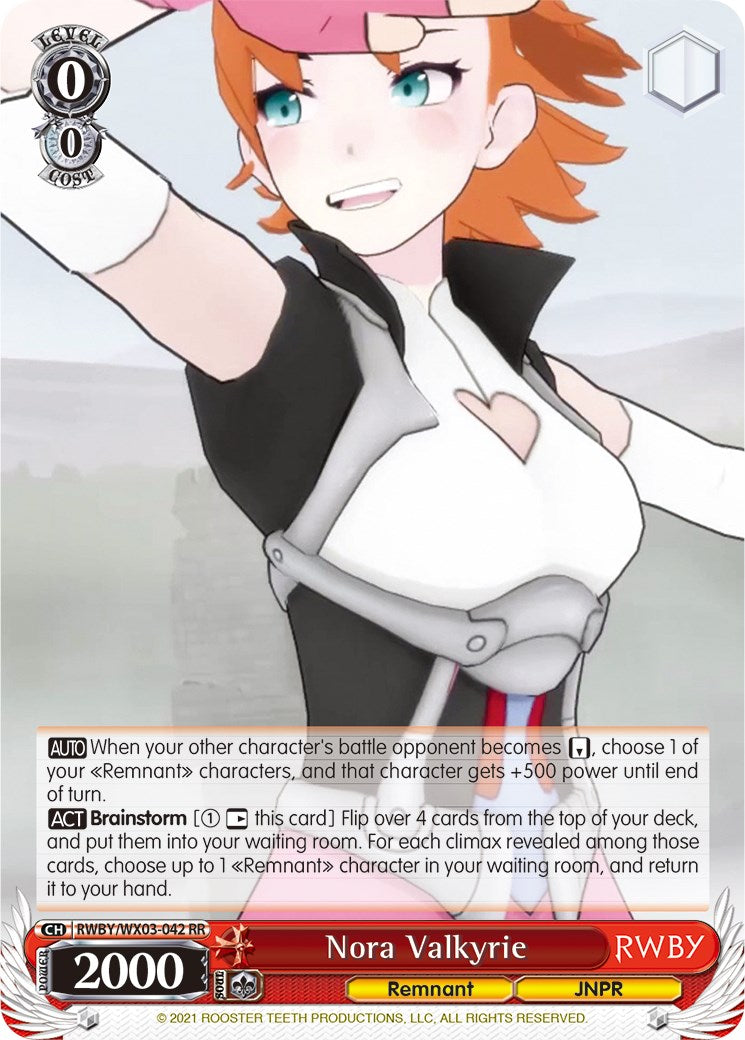 Image of Nora Valkyrie (RWBY/WX03-042 RR) [RWBY]