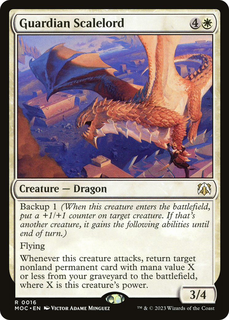Image of Guardian Scalelord [March of the Machine Commander]