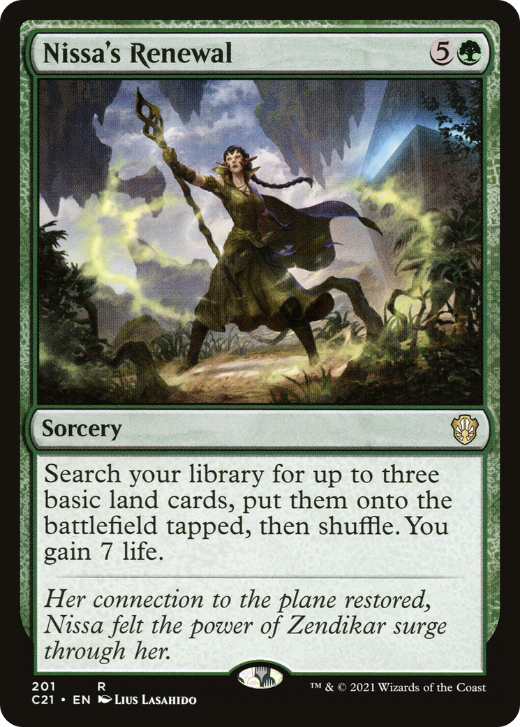 Image of Nissa's Renewal [Commander 2021]