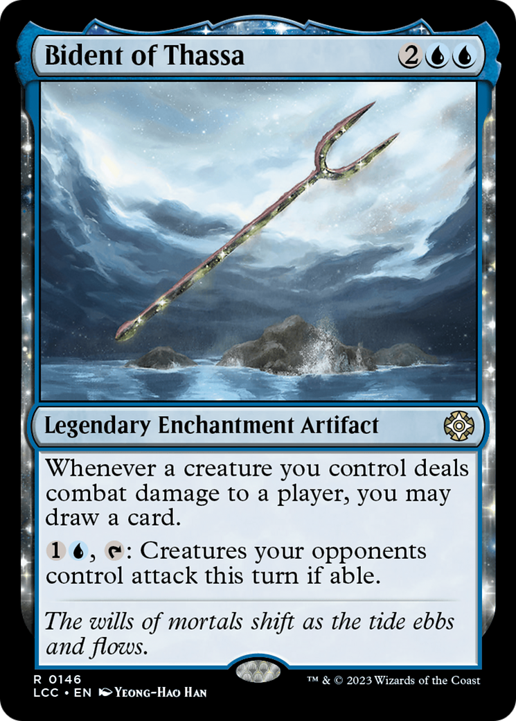 Image of Bident of Thassa [The Lost Caverns of Ixalan Commander]
