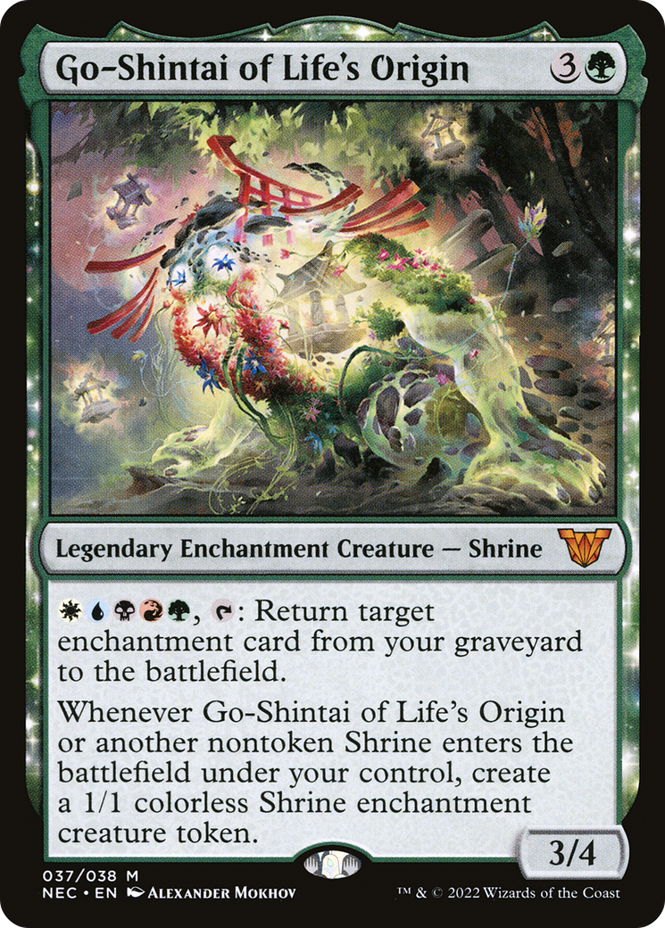 Image of Go-Shintai of Life's Origin [Kamigawa: Neon Dynasty Commander]