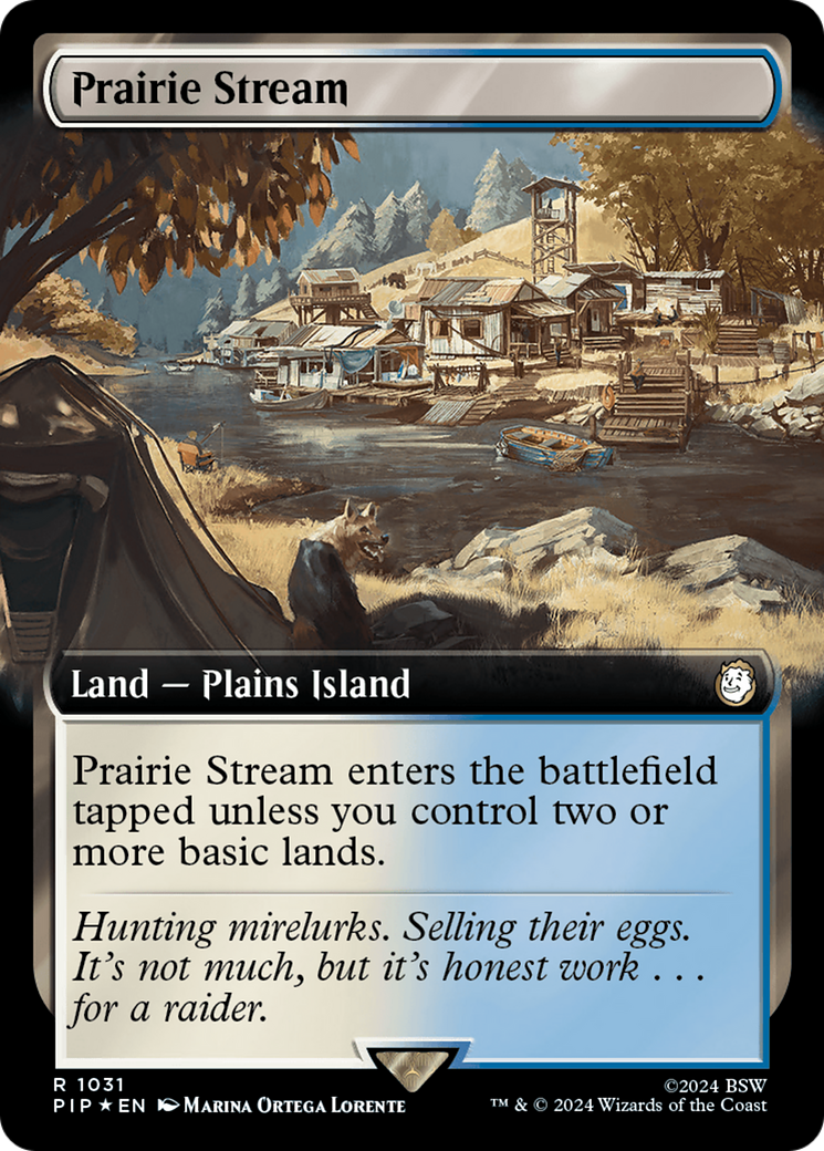 Image of Prairie Stream (Extended Art) (Surge Foil) [Fallout]