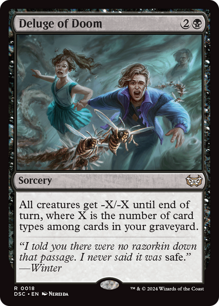 Image of Deluge of Doom [Duskmourn: House of Horror Commander]