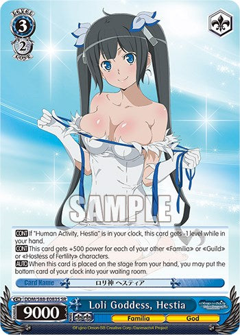 Image of Loli Goddess, Hestia (DDM/S88-E083S SR) [Is it Wrong to Try to Pick Up Girls in a Dungeon?]
