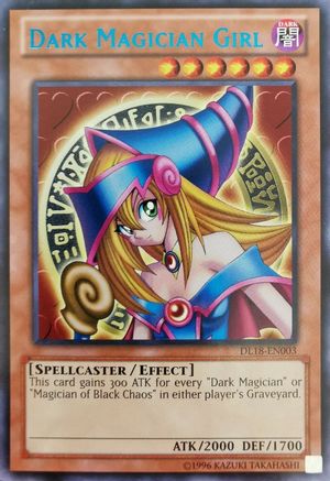 Image of Dark Magician Girl (Blue) [DL18-EN003] Rare