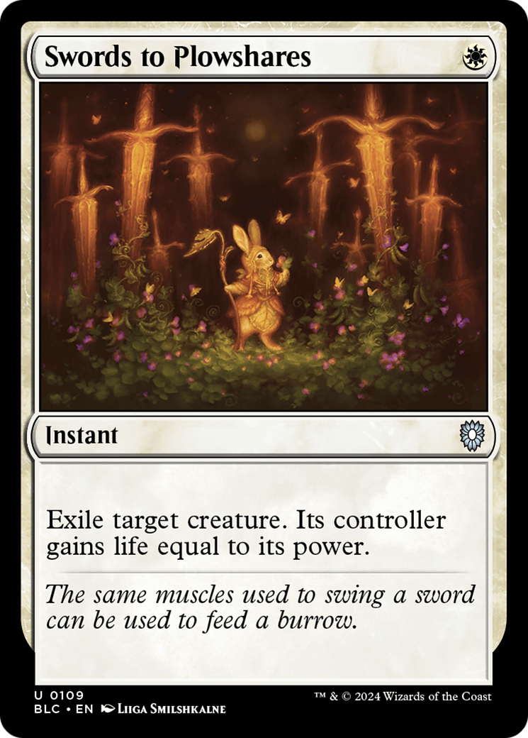 Image of Swords to Plowshares [Bloomburrow Commander]