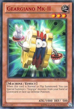 Image of Geargiano Mk-II (Red) [DL18-EN007] Rare
