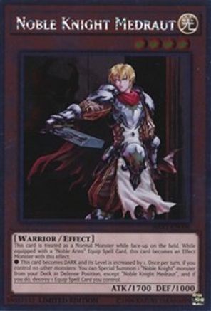 Image of Noble Knight Medraut [NKRT-EN006] Platinum Rare