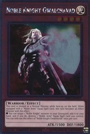 Image of Noble Knight Gwalchavad [NKRT-EN007] Platinum Rare