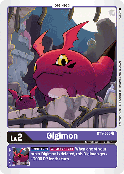 Image of Gigimon [BT5-006] [Battle of Omni]