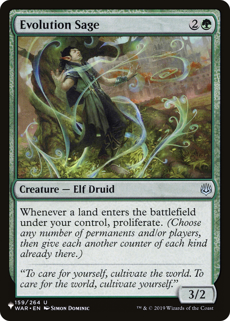 Image of Evolution Sage [The List]