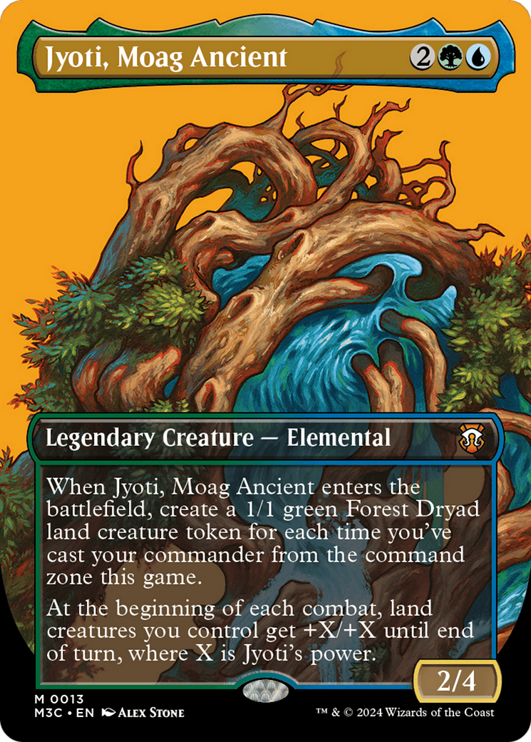 Image of Jyoti, Moag Ancient (Borderless) [Modern Horizons 3 Commander]