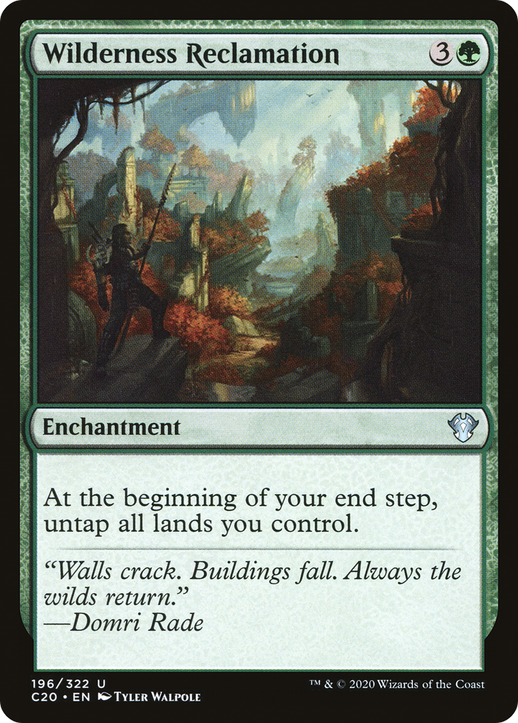 Image of Wilderness Reclamation [Commander 2020]