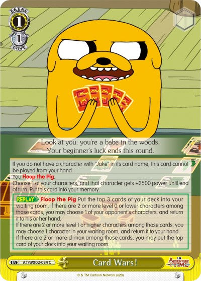 Image of Card Wars! (AT/WX02-034 C) [Adventure Time]