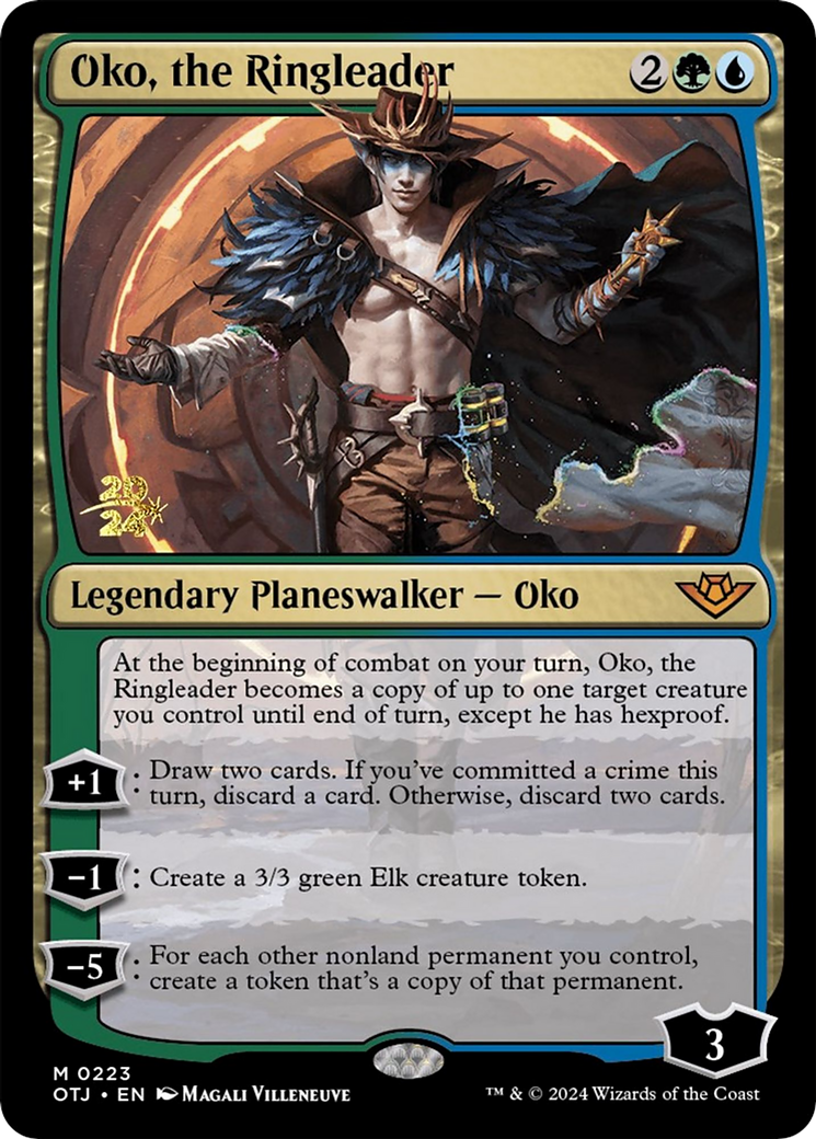 Image of Oko, the Ringleader [Outlaws of Thunder Junction Prerelease Promos]