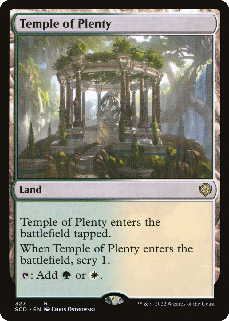 Image of Temple of Plenty [Starter Commander Decks]