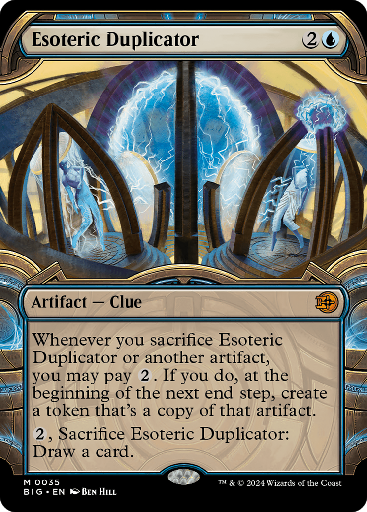 Image of Esoteric Duplicator (Showcase) [Outlaws of Thunder Junction: The Big Score]