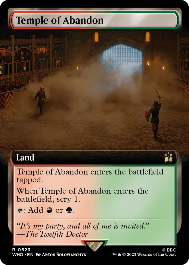 Image of Temple of Abandon (Extended Art) [Doctor Who]