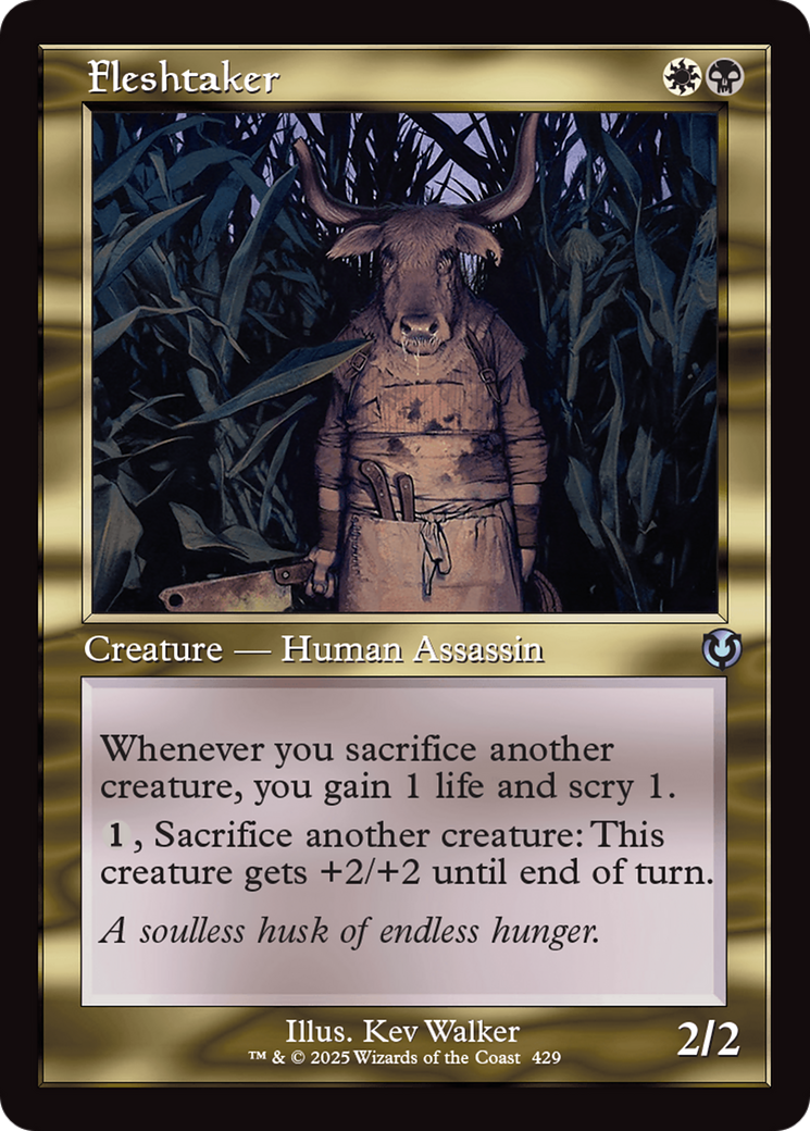 Image of Fleshtaker (Retro Frame) [Innistrad Remastered]