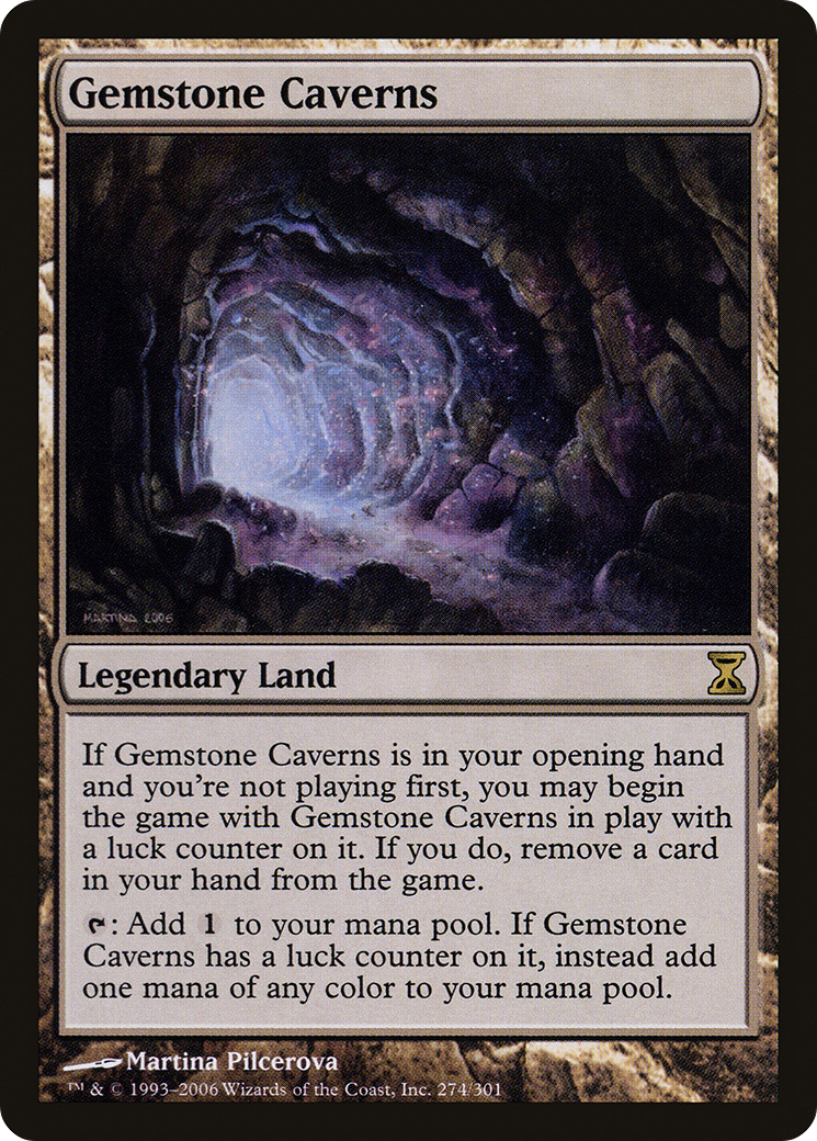Image of Gemstone Caverns [Time Spiral]