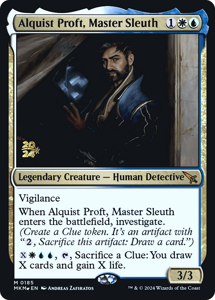 Image of Alquist Proft, Master Sleuth [Murders at Karlov Manor Prerelease Promos]