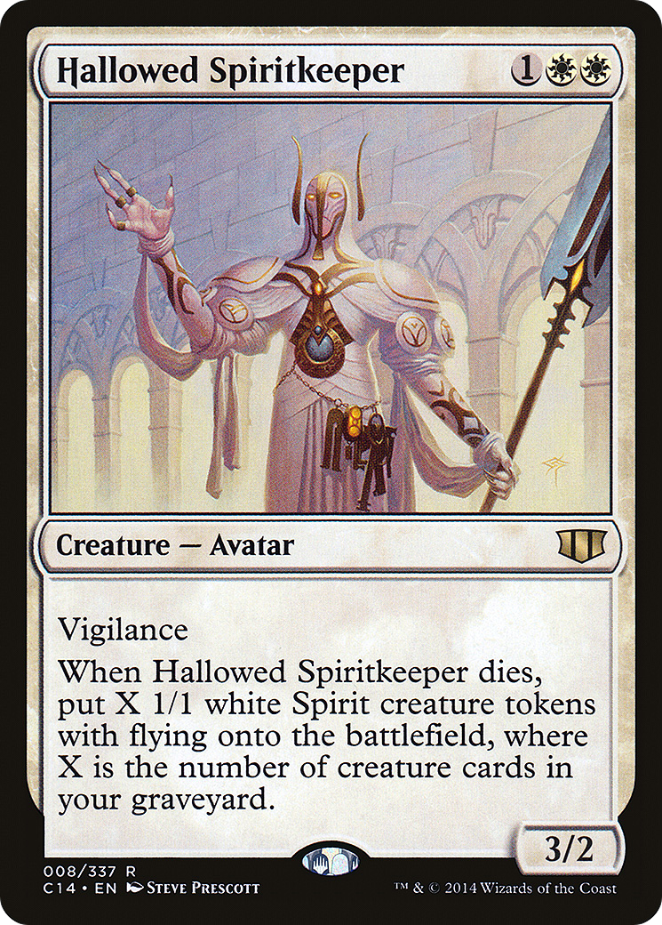 Image of Hallowed Spiritkeeper [Commander 2014]