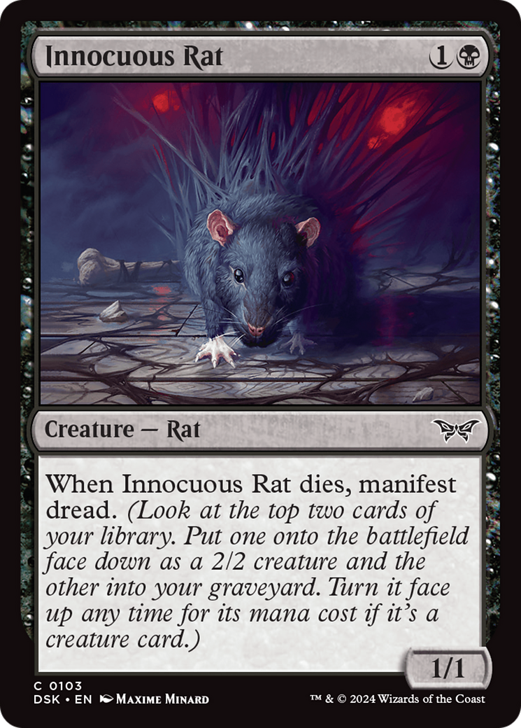 Image of Innocuous Rat [Duskmourn: House of Horror]