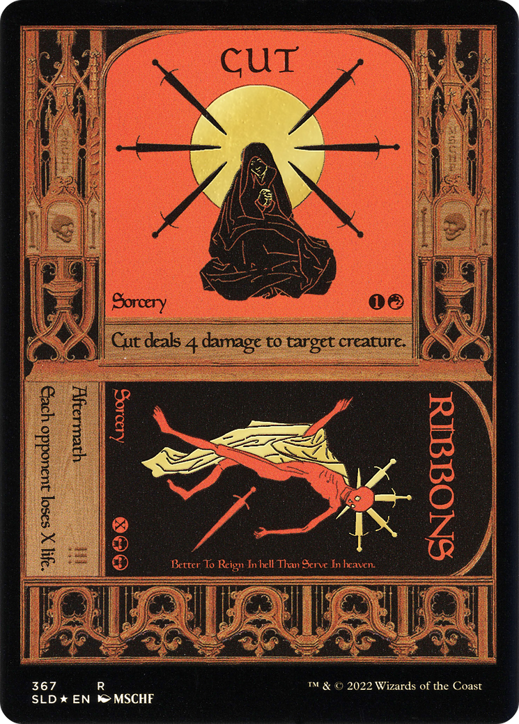 Image of Cut // Ribbons (Foil Etched) [Secret Lair Drop Series]