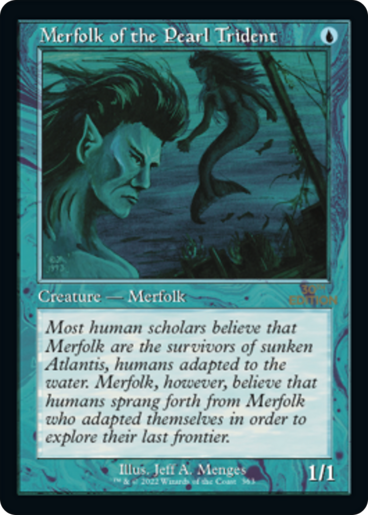 Image of Merfolk of the Pearl Trident (Retro) [30th Anniversary Edition]
