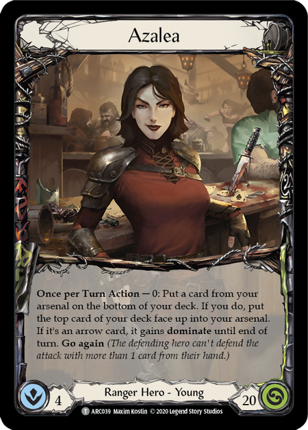 Image of Azalea // Viserai, Rune Blood [U-ARC039 // U-ARC075] (Arcane Rising Unlimited)