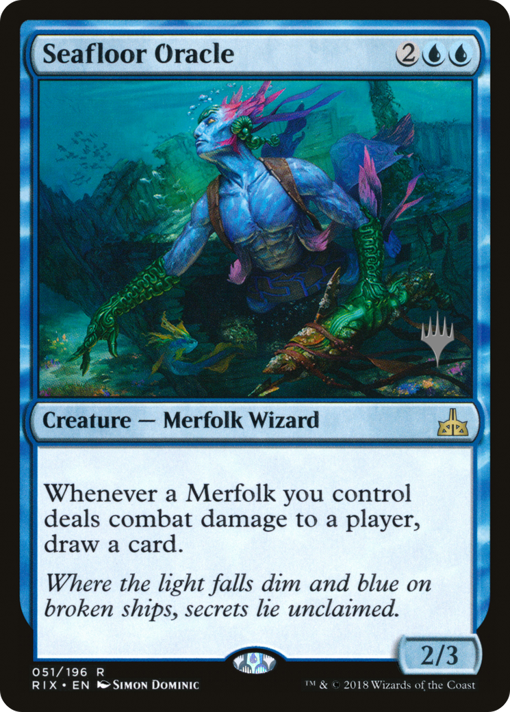Image of Seafloor Oracle (Promo Pack) [Rivals of Ixalan Promos]