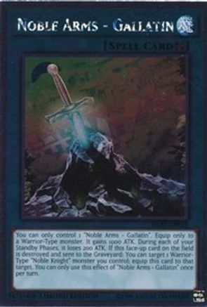 Image of Noble Arms - Gallatin [NKRT-EN019] Platinum Rare
