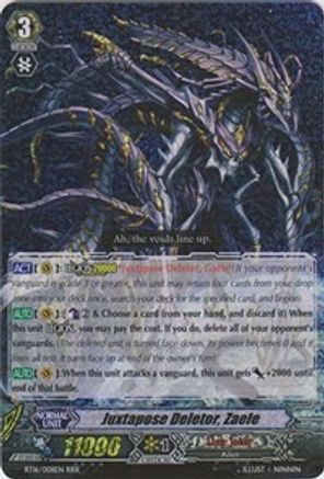 Image of Juxtapose Deletor, Zaele (LEGION OF DRAGONS AND BLADES VER.E)
