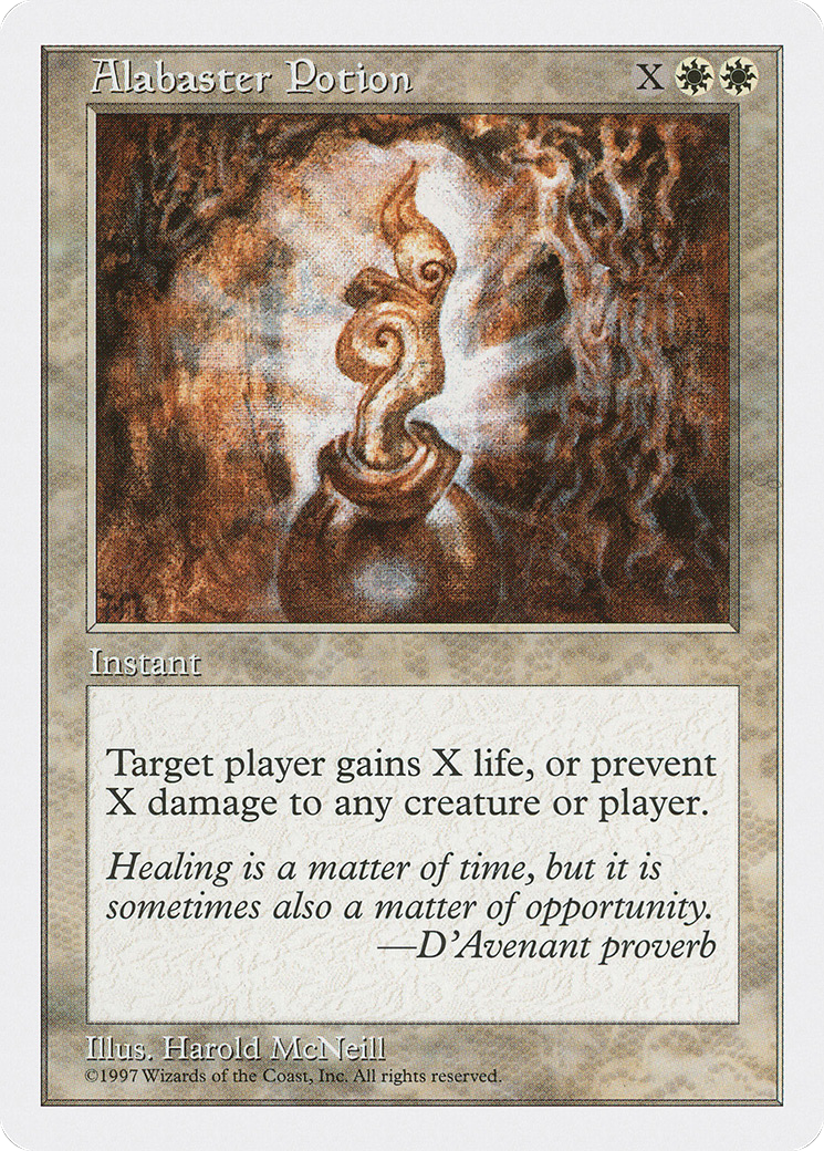 Image of Alabaster Potion [Fifth Edition]