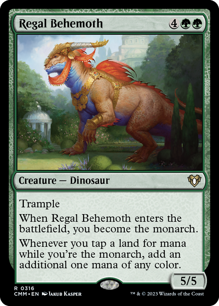 Image of Regal Behemoth [Commander Masters]