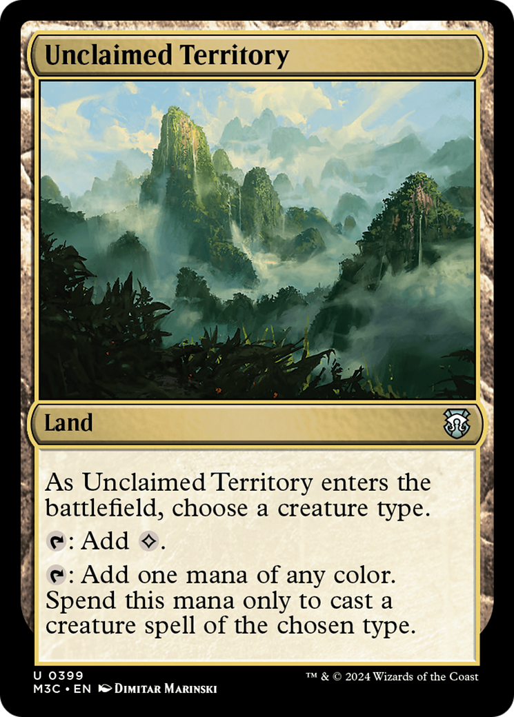 Image of Unclaimed Territory [Modern Horizons 3 Commander]